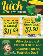 Beef was a luxury their ancestors in Ireland were likely unable to afford � Irish farmers exported beef to England but ate pork, which was cheaper, at home. No, corned beef does not contain corn. The ''corns'' that give the dish its name are large grains of rock salt, which were used to cure the product so it would last longer. More than 35 million Americans claim Irish heritage, nearly 12 percent of the U.S. population. 